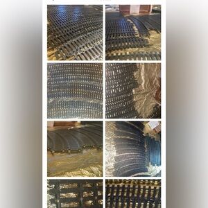 18R  ATLAS HO TRAIN TRACKS  Made in Austria; APPROXIMATELY 100 Pieces!!